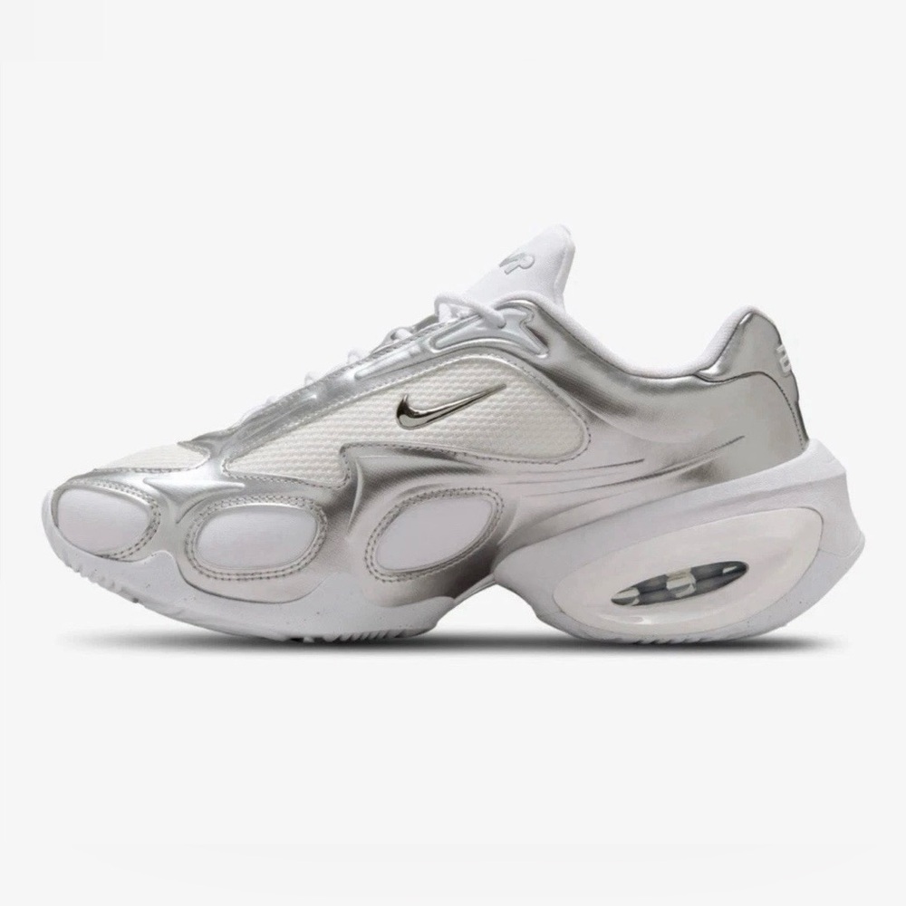 Nike 💅✨ Air Max Muse Y2K Runner White Metallic Silver Shoes FV1920-100 7.5 9 9.5 - Picture 11 of 14